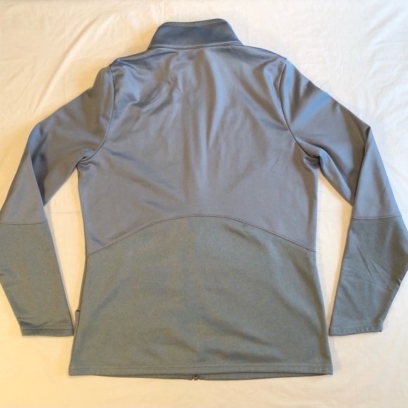 The North Face Light Blue Full Zip Softshell Jacket Size L - Picture 2 of 8